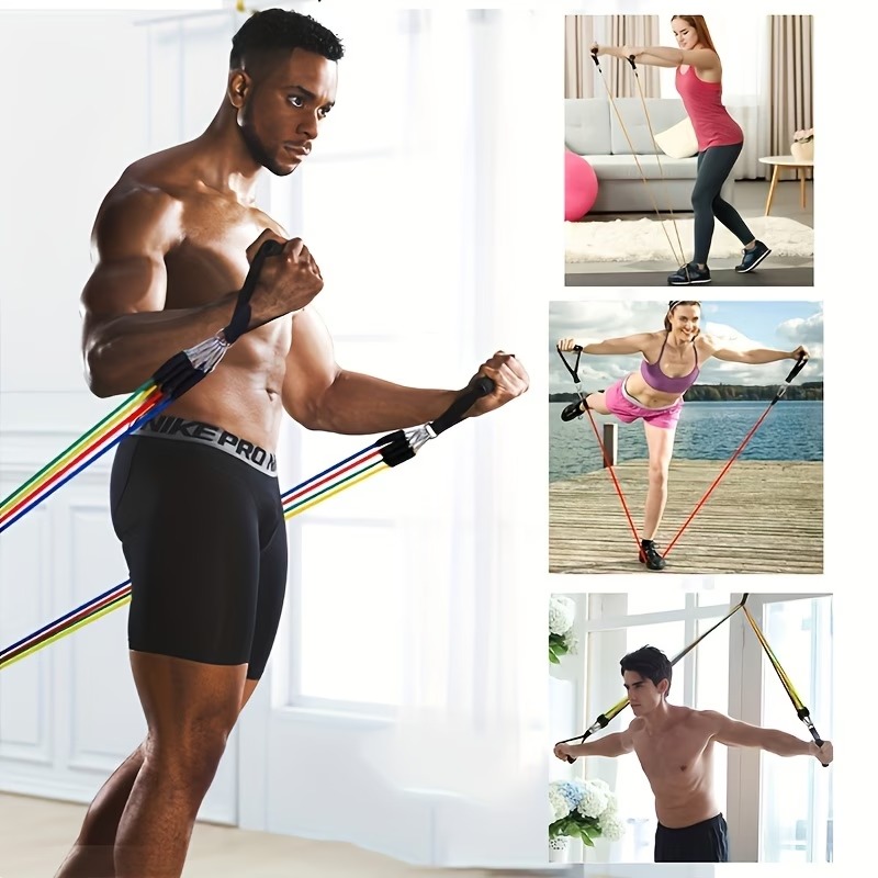 도어 앵커, 운동 밴드, 손잡이, 핸드백, 허벅지 밴드 - Yoga Fitness Resistance Band 리뷰 및 가격