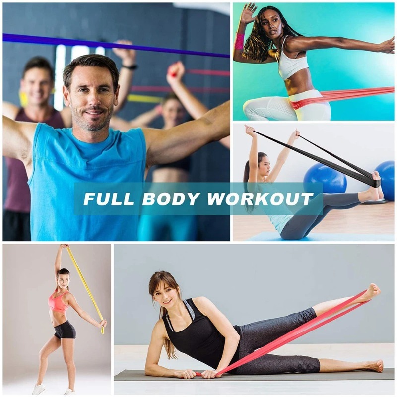 천연 라텍스 저항 밴드, 요가 필라테스 홈짐 피트니스  - Yoga Fitness Resistance Band 리뷰 및 가격