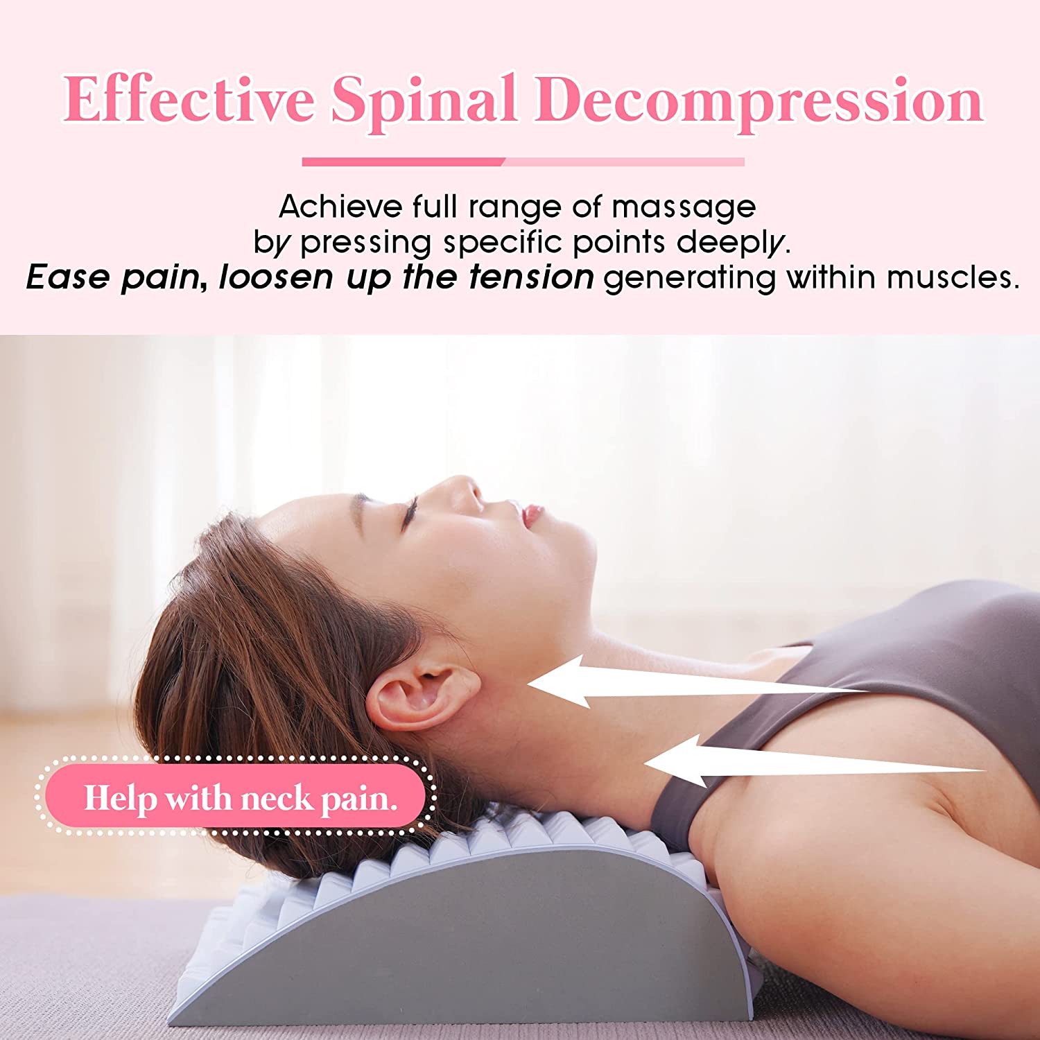 허리 통증 완화 치료 들것 뒤로 들것 베개 만성 요추  - Posture Corrector Back 리뷰 및 가격