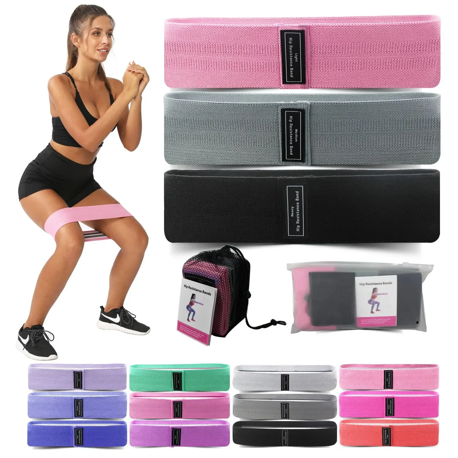 1/2/3PCS 탄성 밴드 피트니스 저항 밴드 요가 필 - Yoga Fitness Resistance Band 리뷰 및 가격