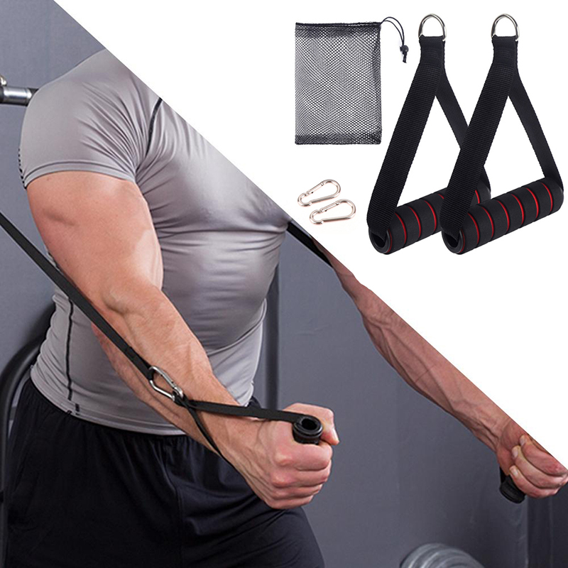 고강도 케이블 머신 핸들(후크 D-링 포함) 금속 재질 - Yoga Fitness Resistance Band 리뷰 및 가격